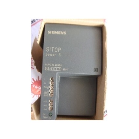 SIEMENS 6EP1-333-2BA00 POWER SUPPLY 5AMP 120-230