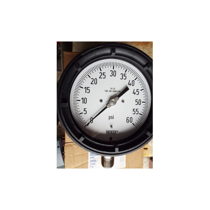WIKA 232.34 4.5¨ 60 PSI WIKA 232.34 4.5¨ 60 PSI