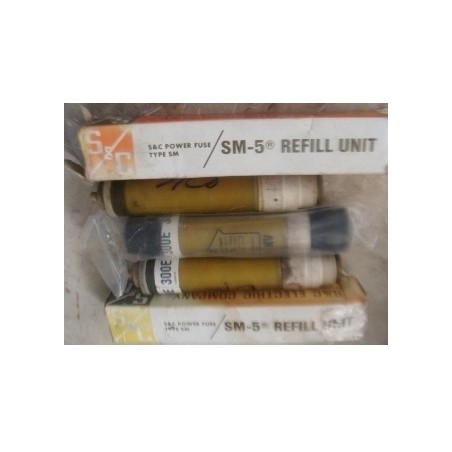 S&C ELECTRIC SM-5 FUSE 300E 14.4KV