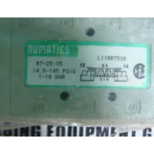 NUMATICS L11BB752B SOLENOID VALVE