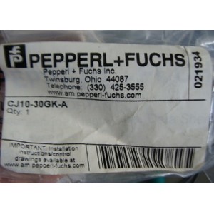 PEPPERL + FUCHS CJ10-30GK-A