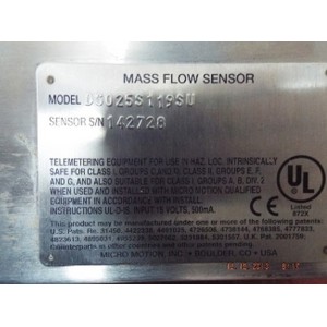 MICRO MOTION DS025S119SU