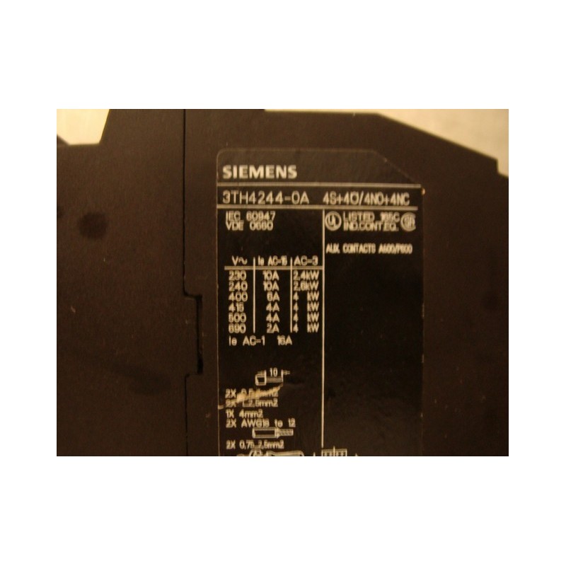SIEMENS 3TH4244-0A SIEMENS 3TH4244-0A