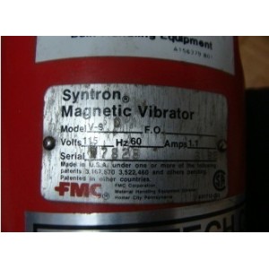 FMC SYNTRON MAGNETIC VIBRATOR 115V 60HZ,1.1AMP