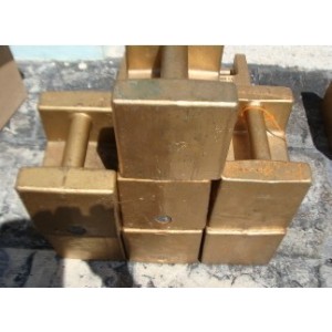TROEMNER CALIBRATION 20KG TEST WEIGHT GRIP HANDLE HIGH PRECISION