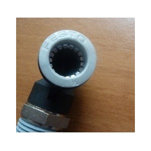 FESTO PUSH LOCK FITTING 90° ELBOW 1/2 Lot 19 