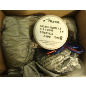 HURST 6000 RPM, 115 V 60 HZ, 5W, Model AB, Motor