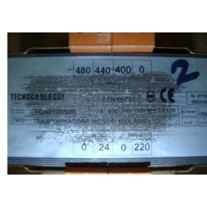 TECNOCABLAGGI TRANSFORMATORE TCN8100500 