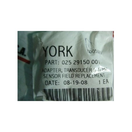 YORK 025 29150 001