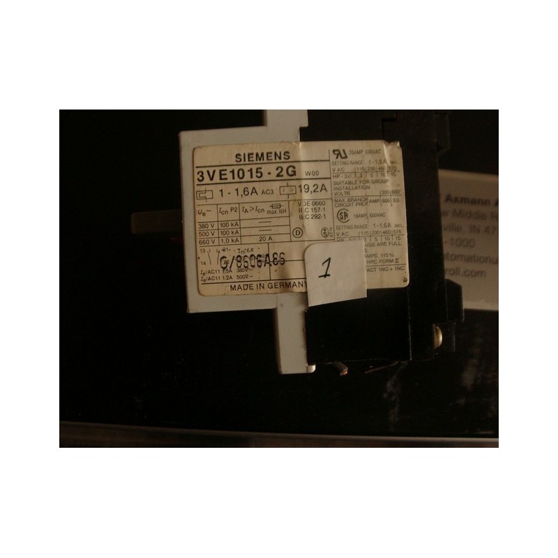 SIEMENS 3VE1015-2G