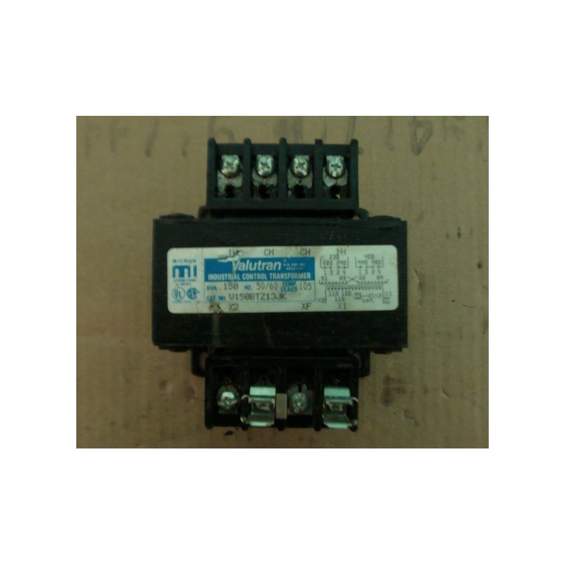 VALUTRAN CONTROL TRANSFORMER V150BTZ13JK VALUTRAN CONTROL TRANSFORMER V150BTZ13JK