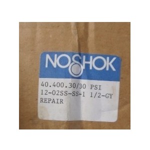NOSHOK40-400-30/30-psi GAUGE 1/2" NPT BOTTOM CONN 4"