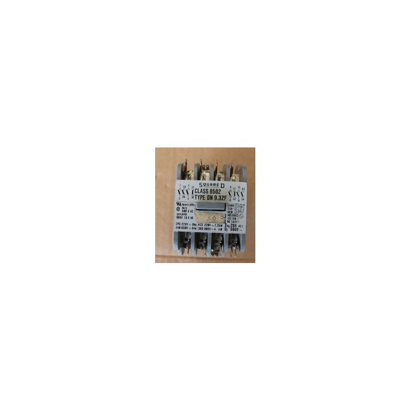 SQUARE D CLASS 8502 DN9.32F SQUARE D CLASS 8502 DN9.32F