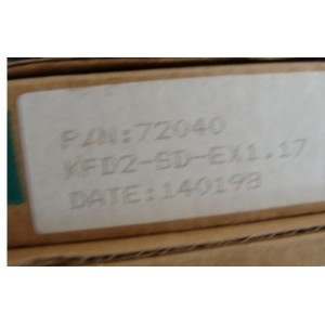 PEPPERL & FUCHS SOLENOID DRIVER KFD2-SD-EX1.17