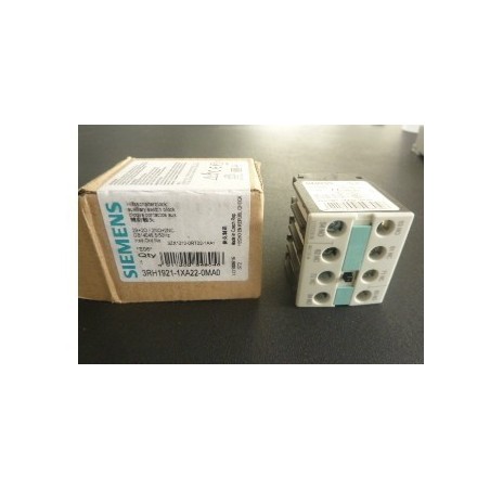 SIEMENS SWITCH 3RH1921-1XA22-0MA0