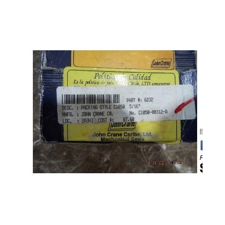 JOHN CRANE PACKING STYLE C1050-00312-A