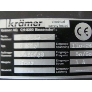 KRAMER CH8303