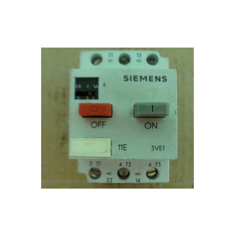 SIEMENS MOTOR STARTER 3VE1015 2H SIEMENS MOTOR STARTER 3VE1015 2H