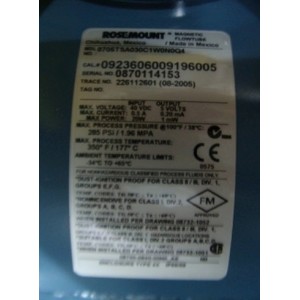 ROSEMOUNT MAGNETIC FLOWTUBE 8705TSA03C1W0N0Q4