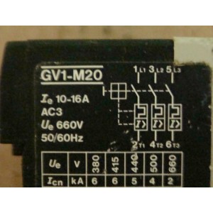 TELEMECANIQUE GV1-M20 