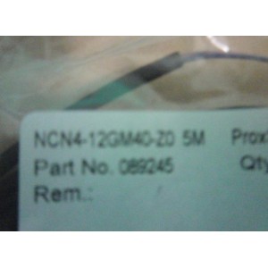 PEPPERL & FUCHS NCN4-12GM4O-ZO 5M 089245