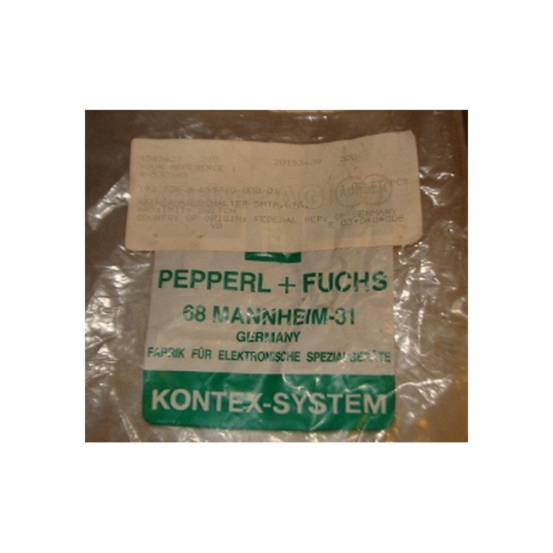PEPPERL + FUCHS PROXIMITY SENSOR 68 MANNHEIM-31 PEPPERL + FUCHS PROXIMITY SENSOR 68 MANNHEIM-31