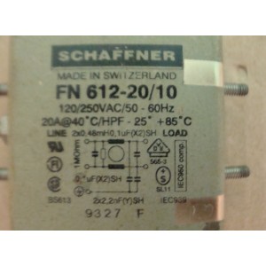 SCHAFFNER FILTER FN 612-20/10 
