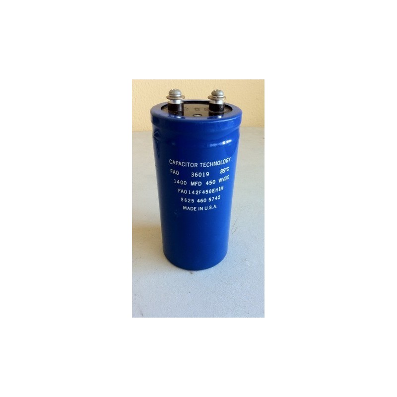 CAPACITOR TECHNOLOGY FAO 36019 85ºC FA0142F450EH1H CAPACITOR TECHNOLOGY FAO 36019 85ºC FA0142F450EH1H