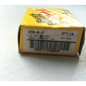 COOPER BUSSMANN KTK-R-3 lot of 10