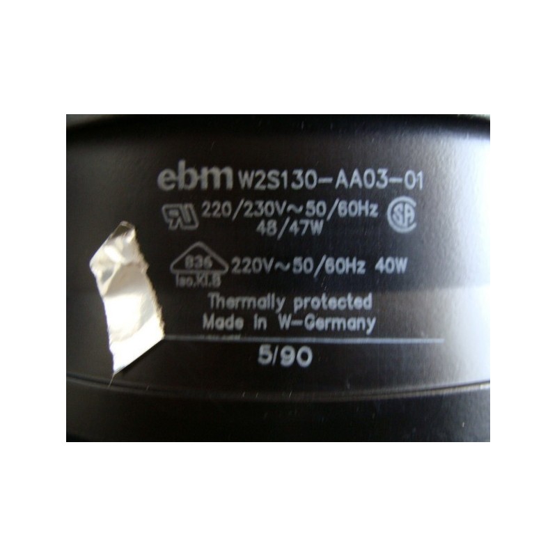 EBM COOLING W2S130-AA03-01 EBM COOLING W2S130-AA03-01