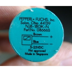 PEPPERL + FUCHS NJ8-18GK-N