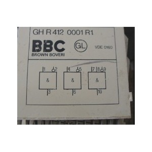 BBC LOGIC CARD GH R 412 0001 R1