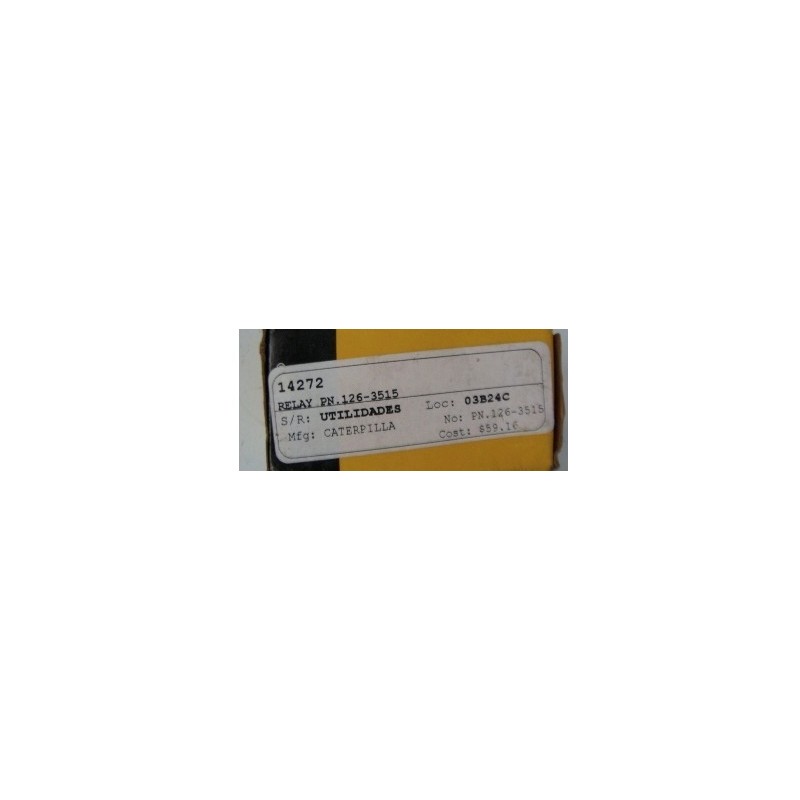CATERPILLA RELAY 126-3515