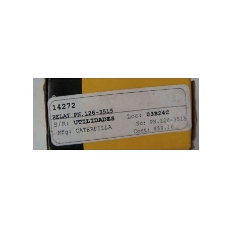 CATERPILLA RELAY 126-3515