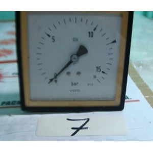 FINN AQUA 0636 PRESSURE GAUGE STEAM 0-16 1/4