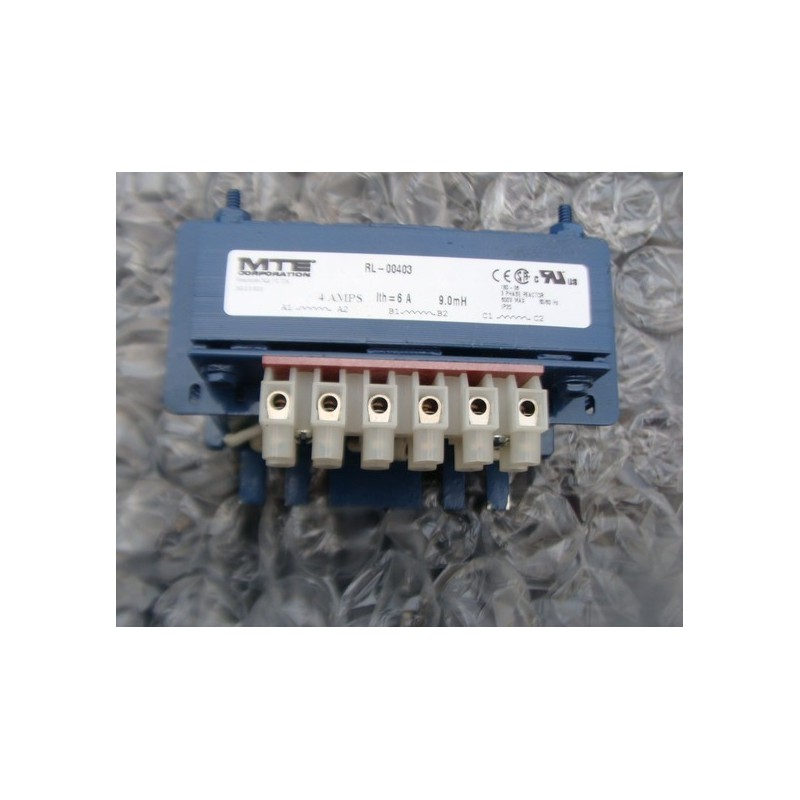 MTE CORPORATION 3 PHASE REACTOR RL-00403 MTE CORPORATION 3 PHASE REACTOR RL-00403