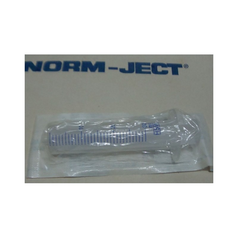 NORM-JECT 30ML STERILE LUER NORM-JECT 30ML STERILE LUER