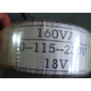 RS COMPONENTS 0-115-230V TRANSFORMER TOROIDAL 160VA
