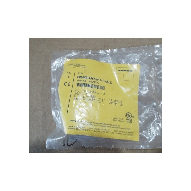 TURCK BIM-IKE-AP6X-H1141W/KLI3 TURCK BIM-IKE-AP6X-H1141W/KLI3
