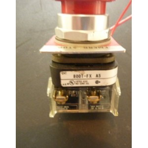 ALLEN BRADLEY RED PUSH BUTTON 800T-FX-A5