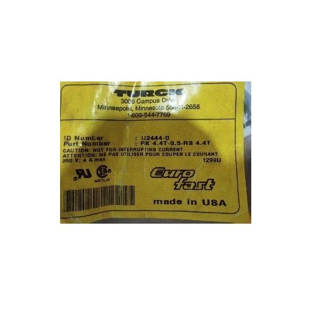 TURCK RK4.4T-0.5-RS4.4T