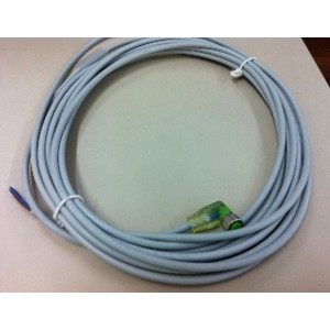 SKINETTA CABLE WITH PLUG M8 ANGLED 3-POLE