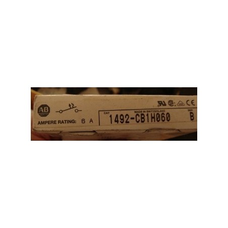 ALLEN BRADLEY BREAKER 1492CB1H060