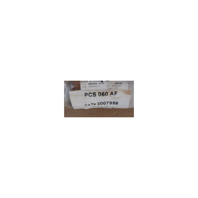 FILTER PCS 060 AF FILTER PCS 060 AF