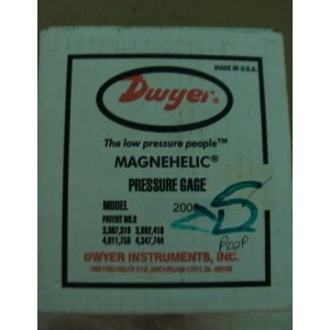 DWYER MAGNEHELIC PRESSURE GAGE 2005