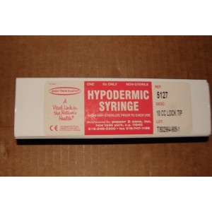 PERFEKTUM HYPODERMIC SYRINGE 5127 10CC