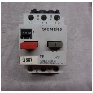 Siemens Circuit Breaker 3VE1010-2F: Model 3VE1010-2F
