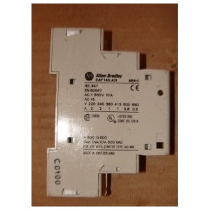 ALLEN BRADLEY AUXILIARY CONTACT 140-A11