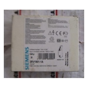 SIEMENS 3RV1-901-1A AUXILIARY CONTACT