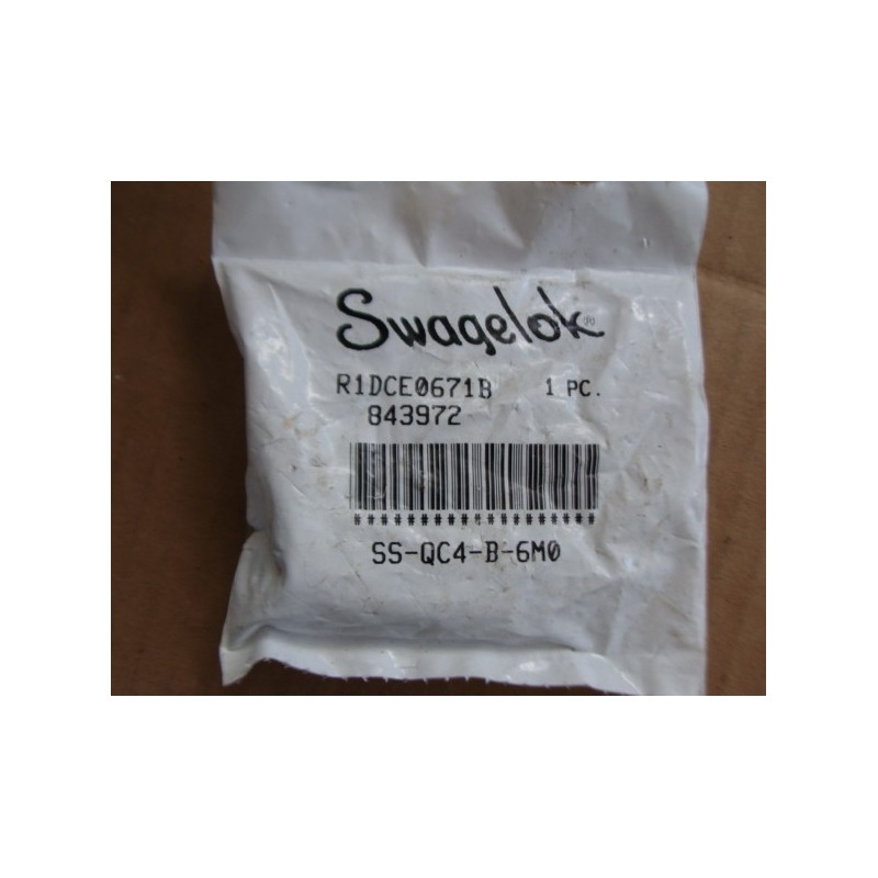 SWAGELOK SS-QC4-B-6M0 SWAGELOK SS-QC4-B-6M0